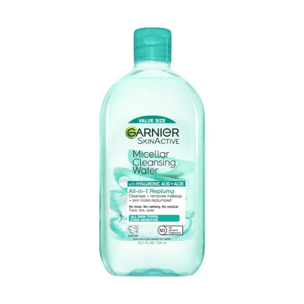 Agua Micelar Limpiadora Con Ácido Hialurónico + Aloe 700Ml
