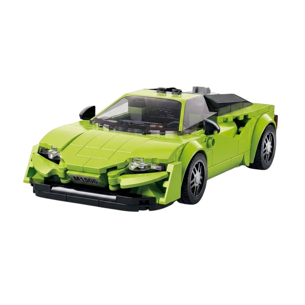 Set De Construcción De Coche Famoso 234Pzs