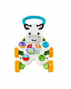 Andadera De Aprendizaje Para Bebé Fisher Price Cebra Ríe Y Aprende