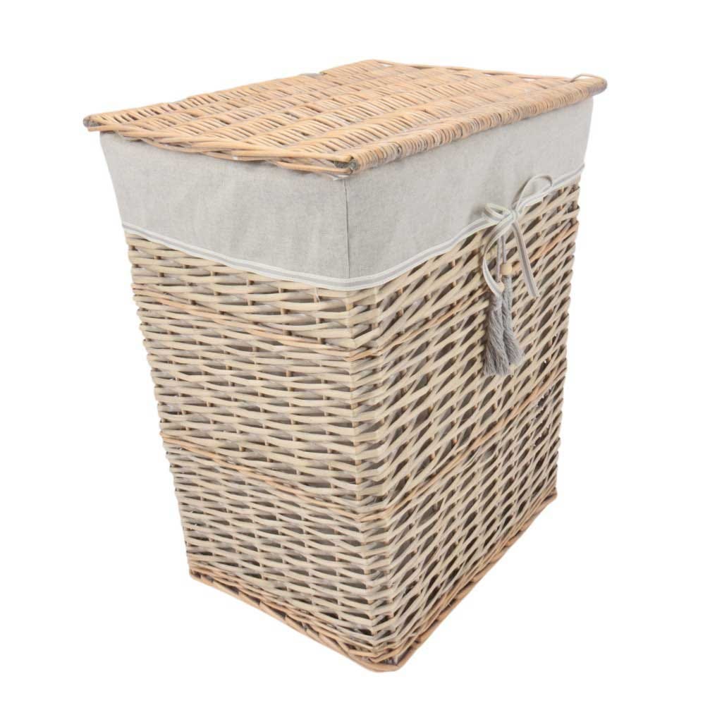 Cesta De Sauce Para Ropa 47X35X55Cm