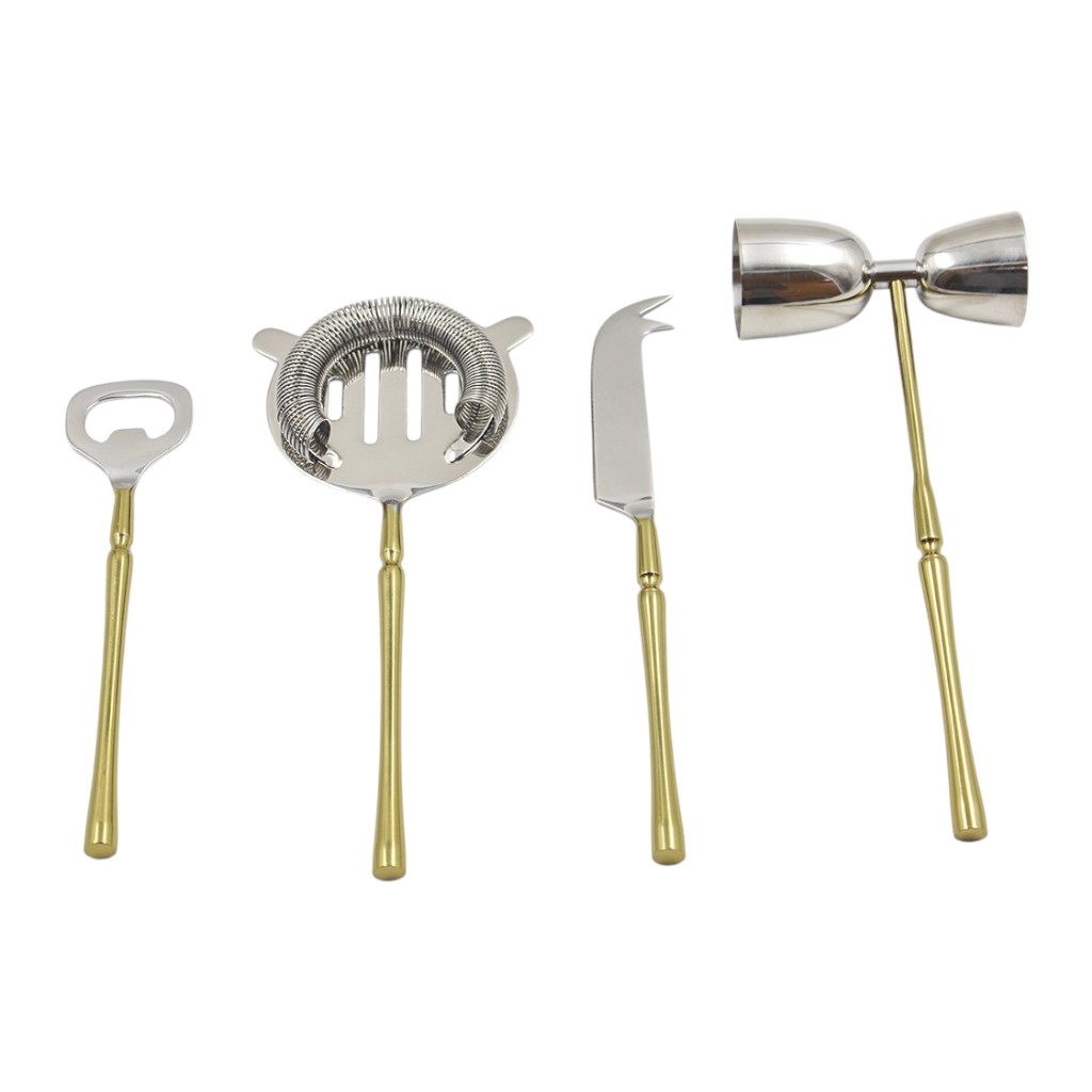 Juego De Utensilios De Bar 4Pzs