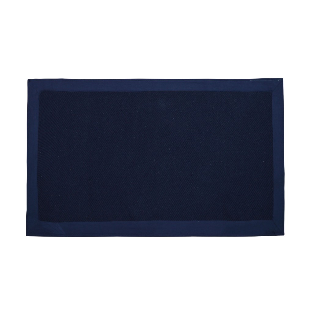 Alfombra Azul Marino 60X110Cm