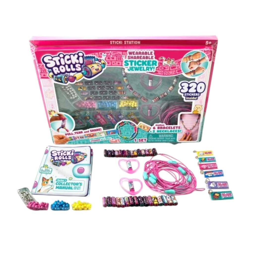 Kit De Manualidades Sticki Rolls  Estacion Sticki