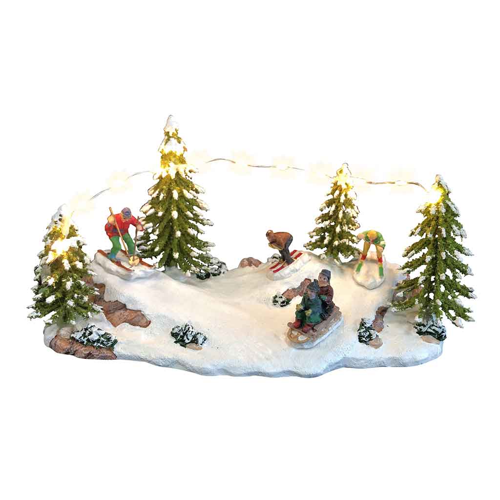 Pueblo con Luces 12CM