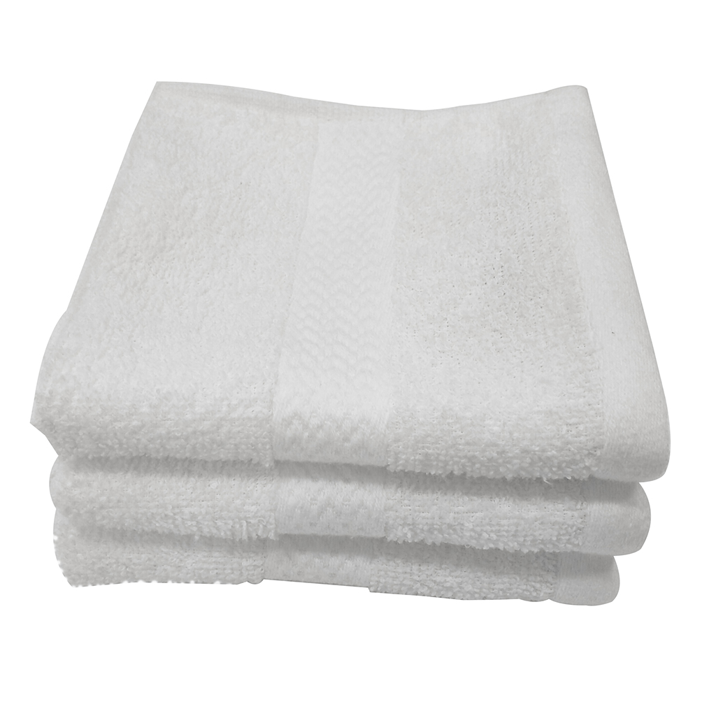Toalla De Rostro Blanco 30X30Cm