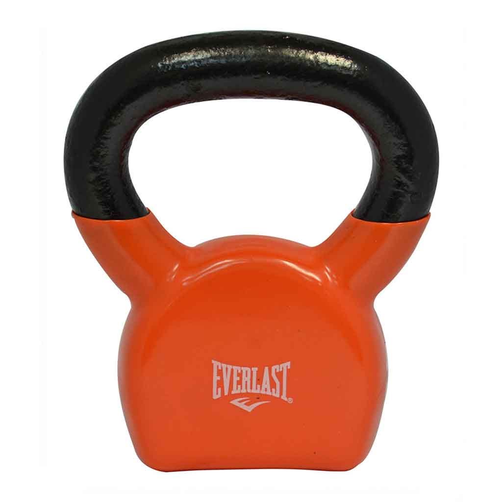 Mancuerna Kettlebell Naranja Everlast 4KG