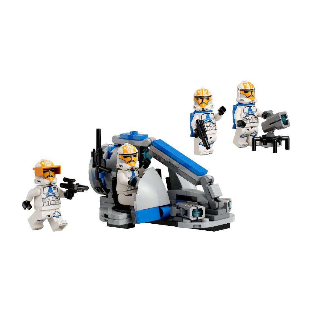 Bloques Lego Ahsokas Clon Trooper Battle