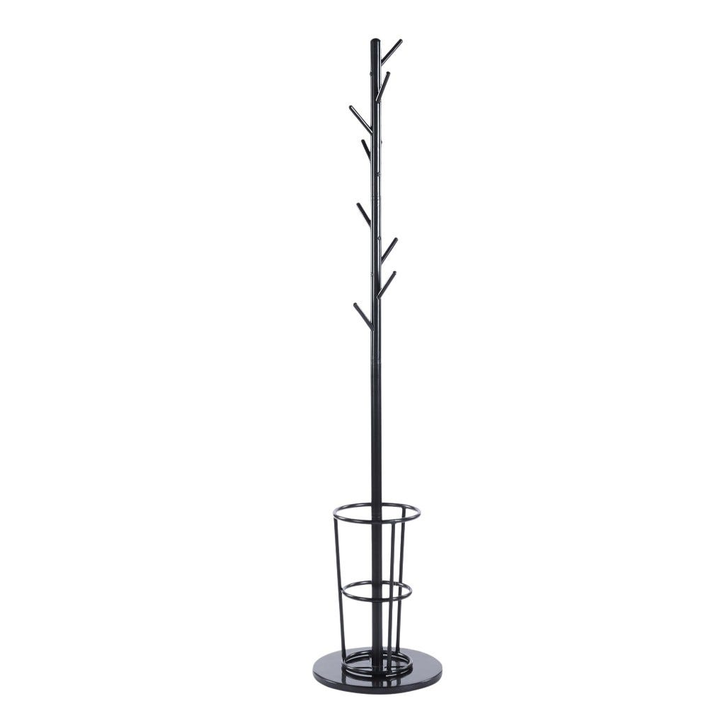 Perchero De Metal Negro 37X37X172Cm