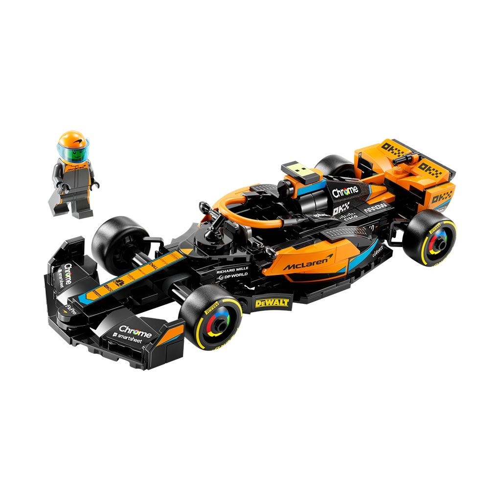 Bloque Lego 2023 Mclaren F1 Race Car