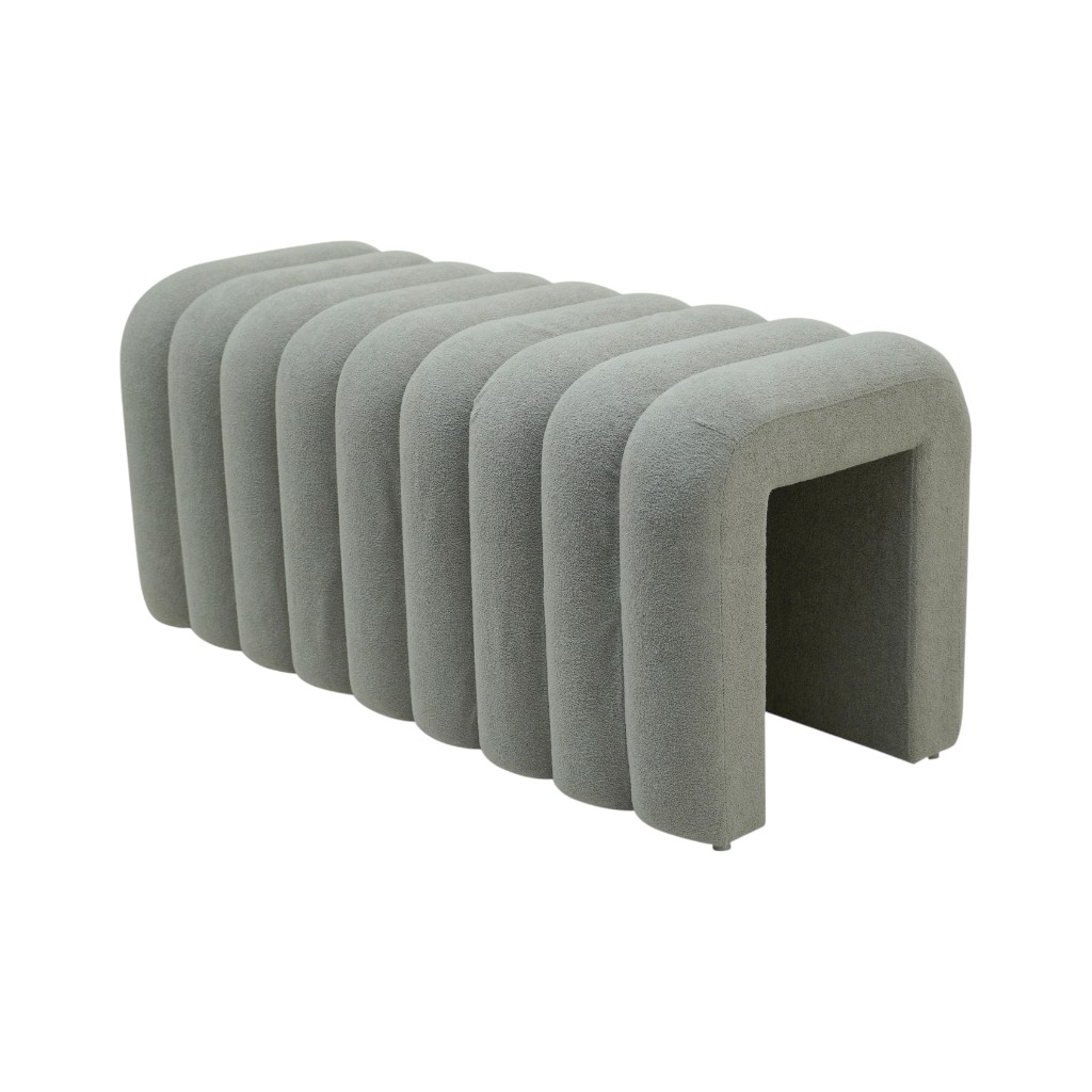 Banco Fuzz 95X40X42Cm Gris