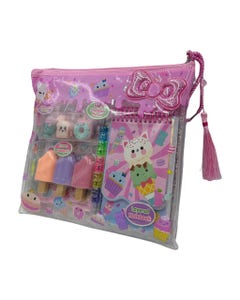 Hot Focus Set Libreta Con Stickers Sweet Coloring