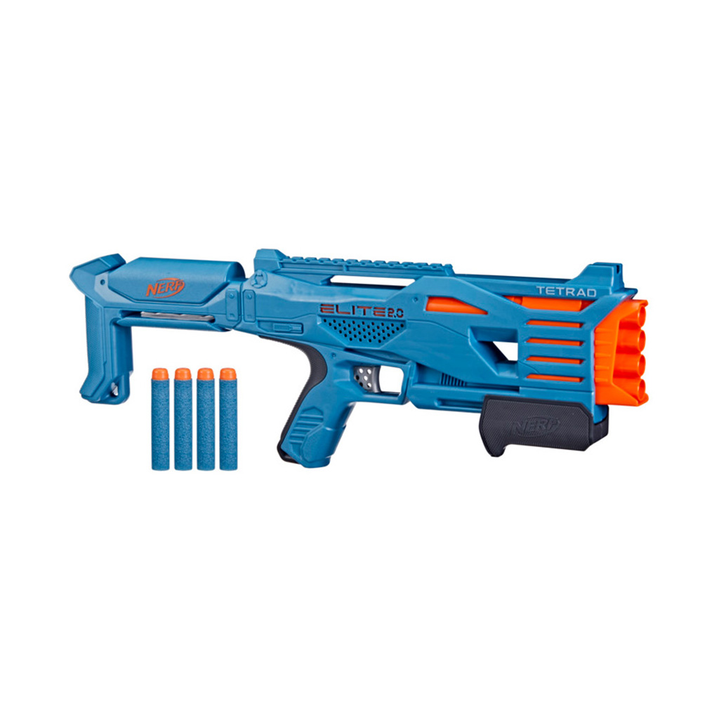 Juguete Nerf Elite 2.0 Tetrad Qs-4