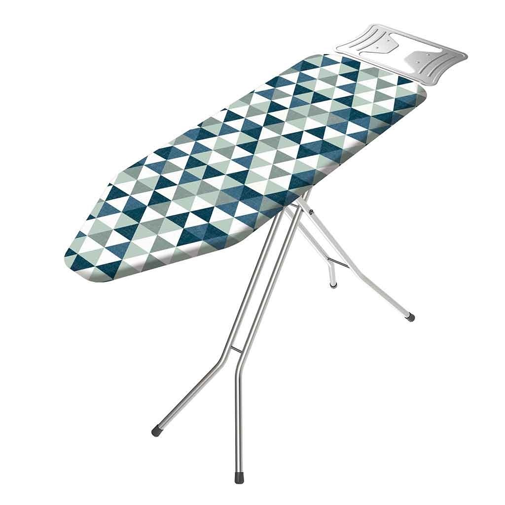 Tabla Para Planchar Estampado Geométrico 144x32x4.5cm