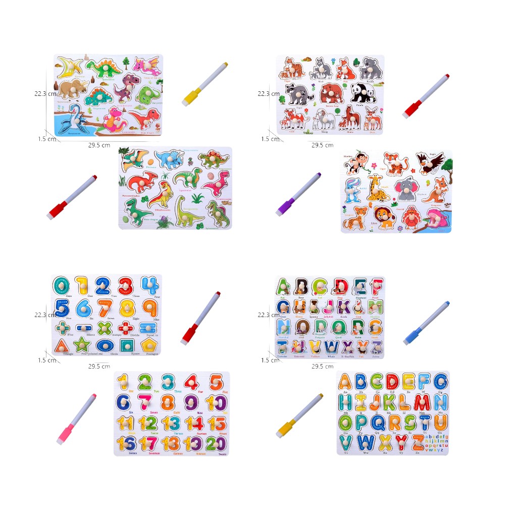 Rompecabezas Figuras Surtido