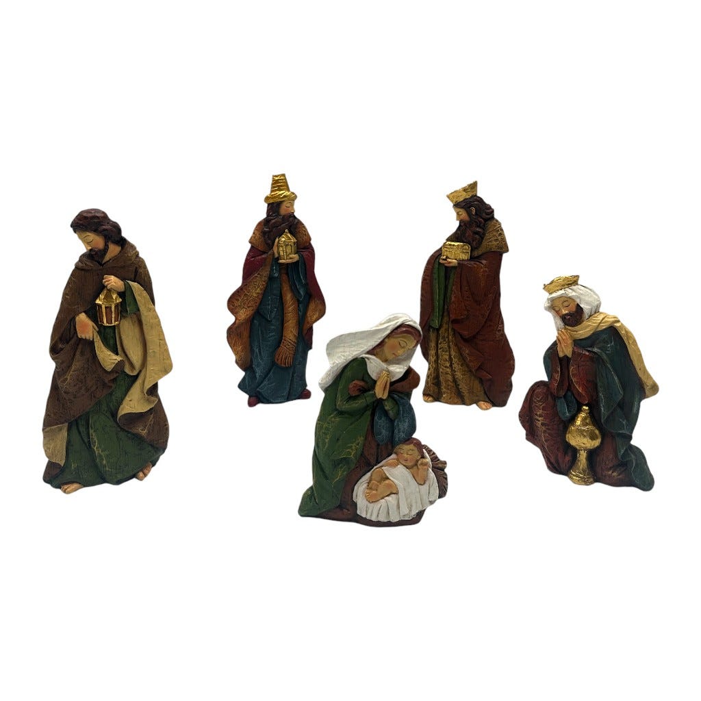 Set De 5 Pzs De Nacimiento 23Cm