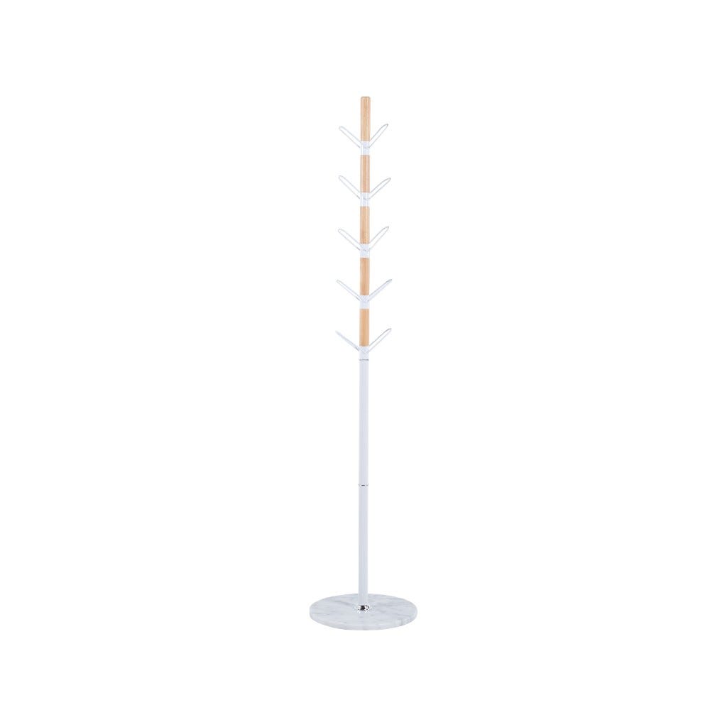 Percha Cyclos Blanco 37X37X171Cm/14,5X14,