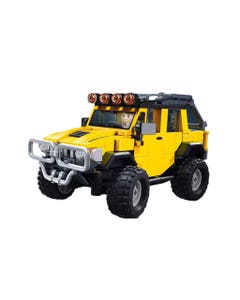 Set De Construcción De Coche Todo Terreno Amarillo 324Pzs