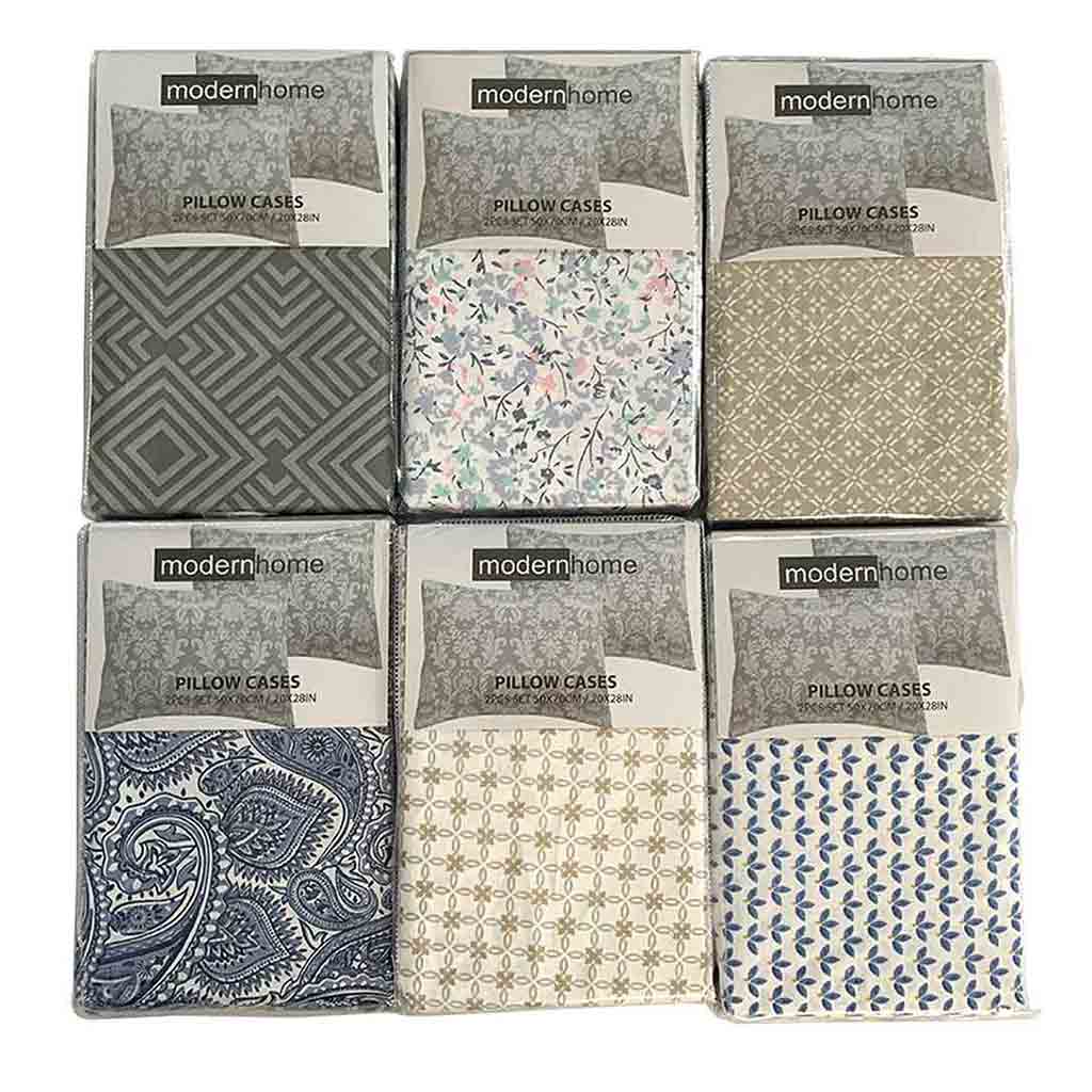Funda Para Almohada Estampado 2pzs Surtidos