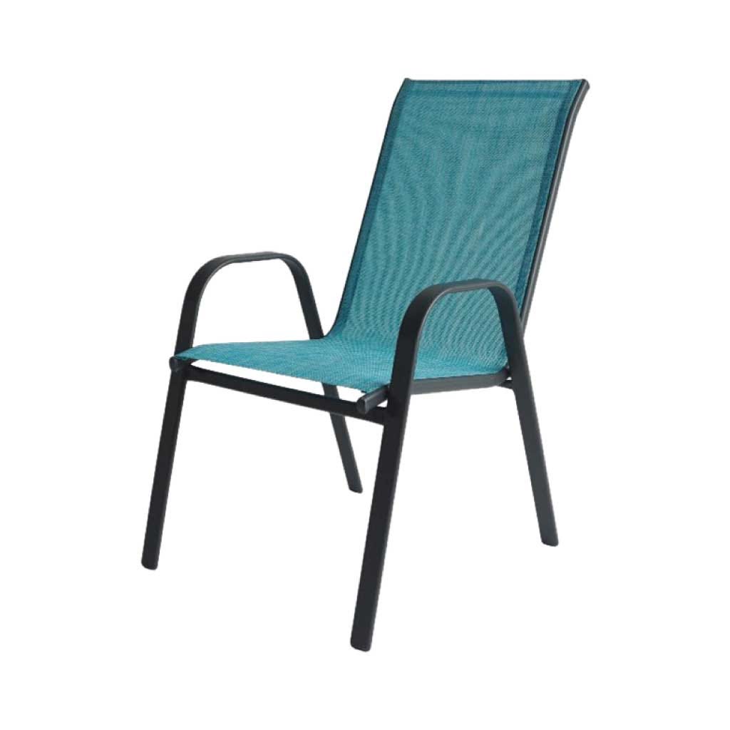 Silla Apilable Santiago azul