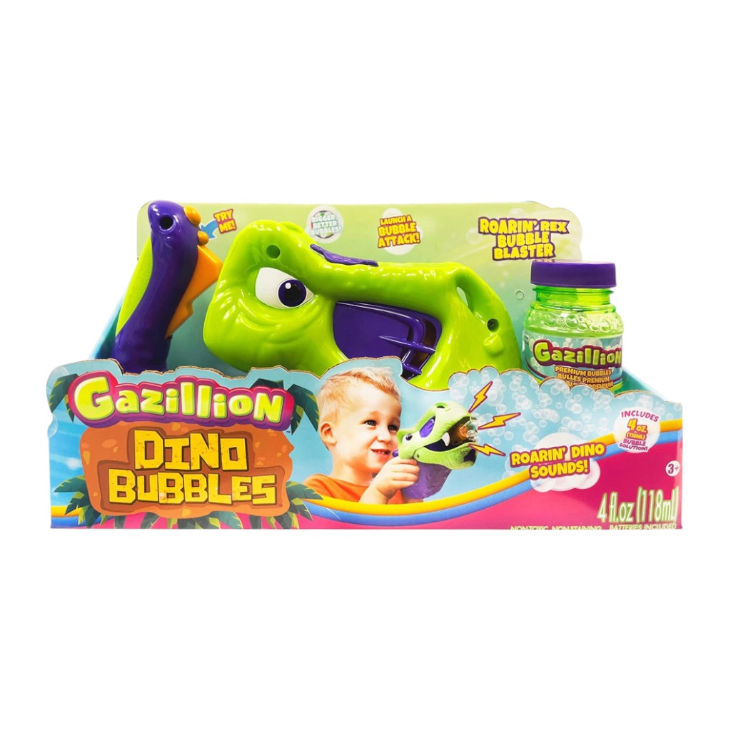 Lanzador De Burbujas Roarin Rex