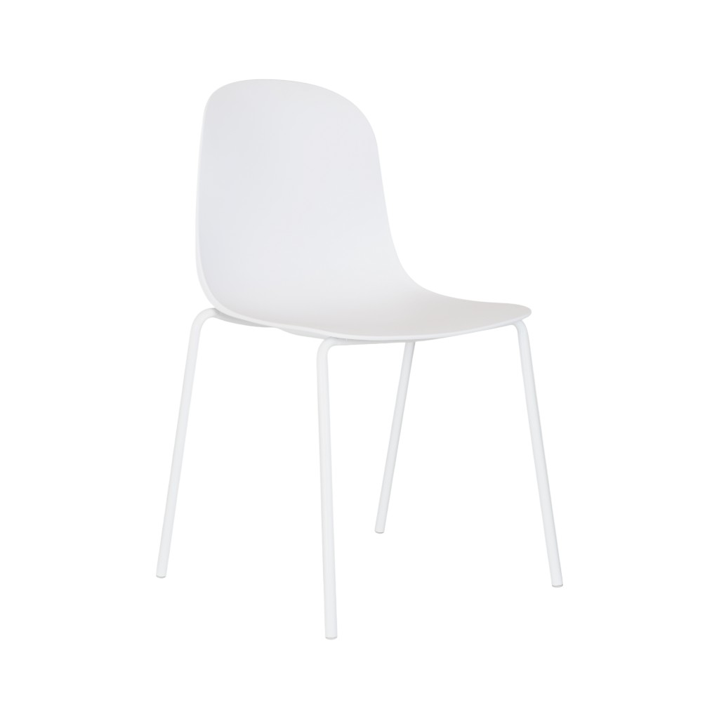 Poltrona De Comedor Chani Blanco 54X47X85Cm