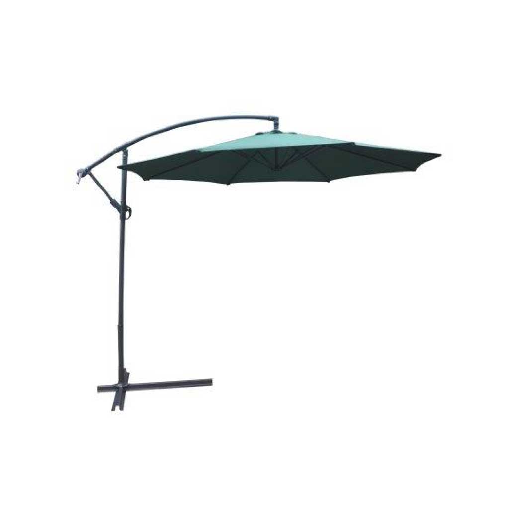 Sombrilla para jardín banana verde