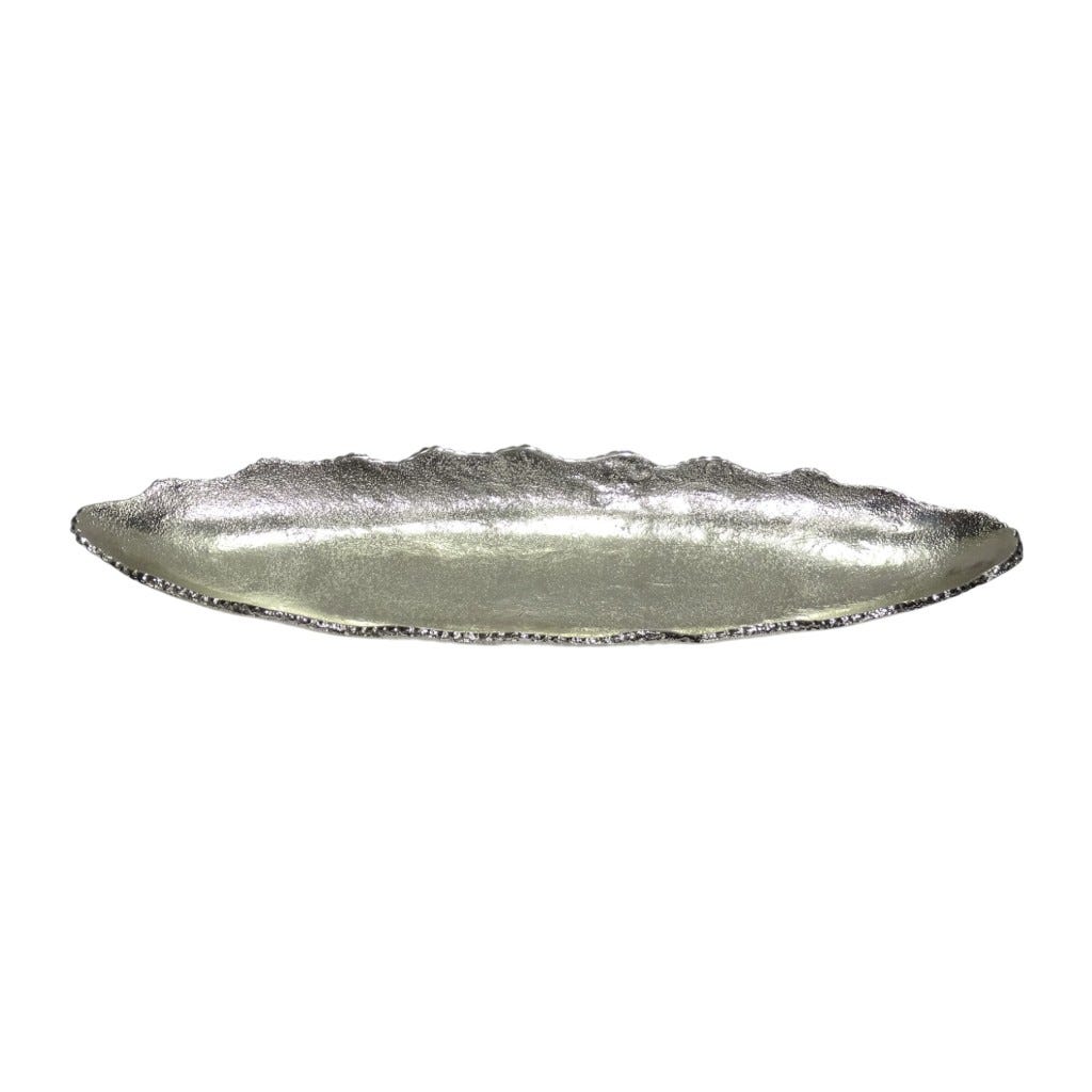 Bandeja Plateada 42x12cm