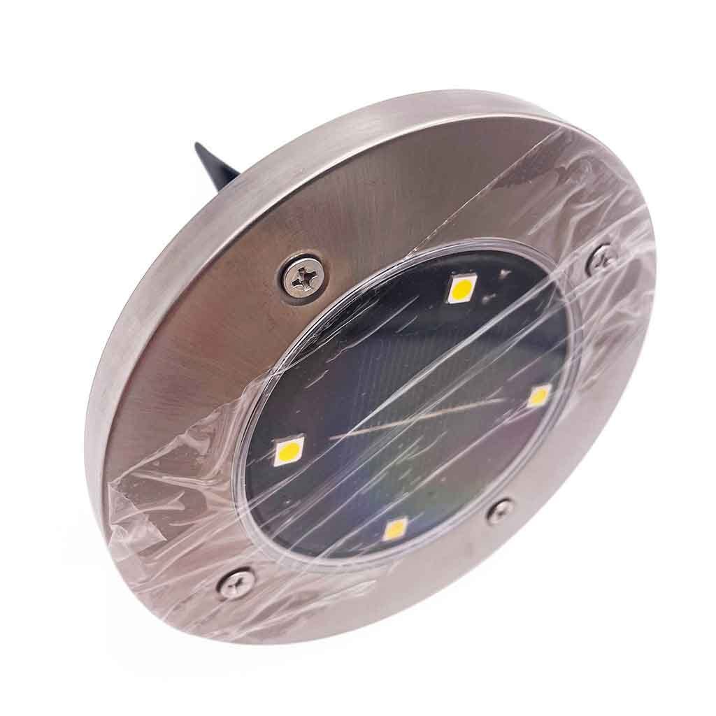 Luces Solares De Suelo De Acero Inoxidable