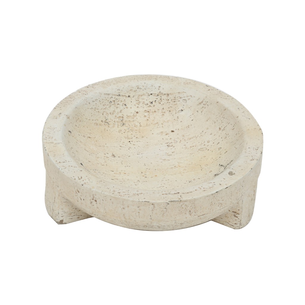Bowl Decorativo De Madera 20x6cm