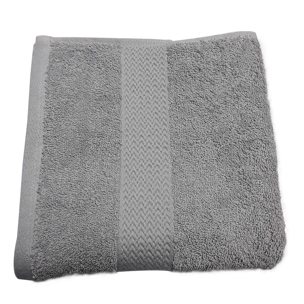 Toalla De Mano Gris Claro