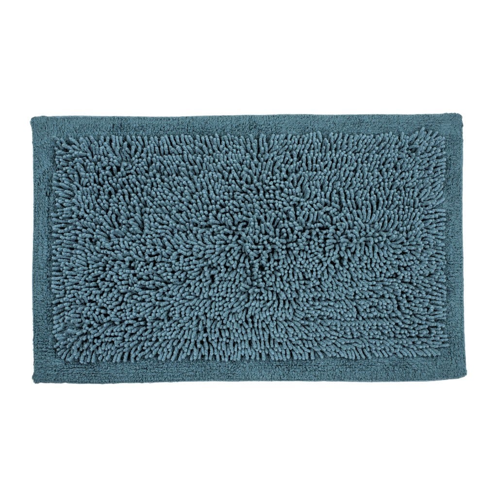 Alfombra Azul De Baño