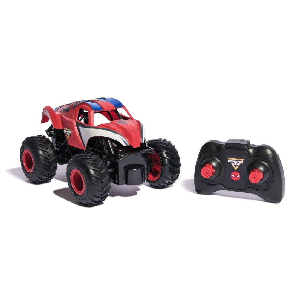 Monster Jam Auto Rc El Sorprendente Hombre Araña Aliss