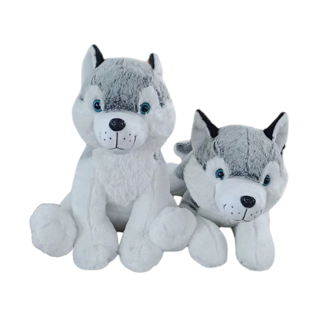 Husky De Peluche 45Cm Surtido