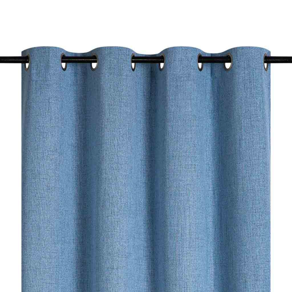 Cortina Blackout Azul 220X140Cm