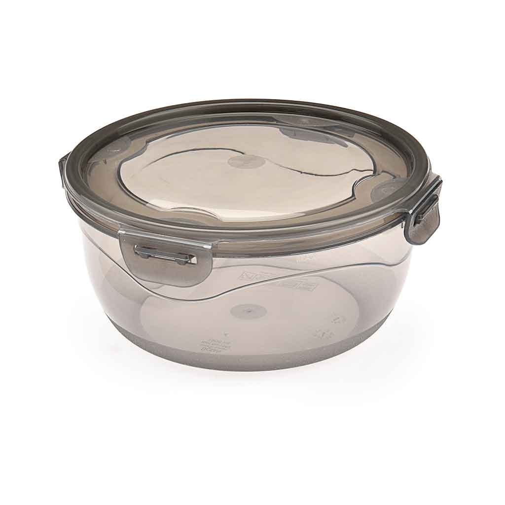 Conservador De Alimentos Redondo Con Tapa 21.5X9.5Cm