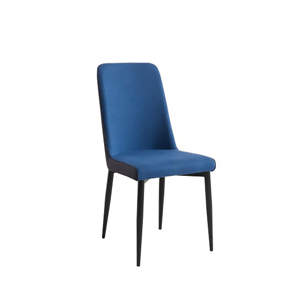 SILLA DE COMEDOR AZUL BONNI 47X44X92CM